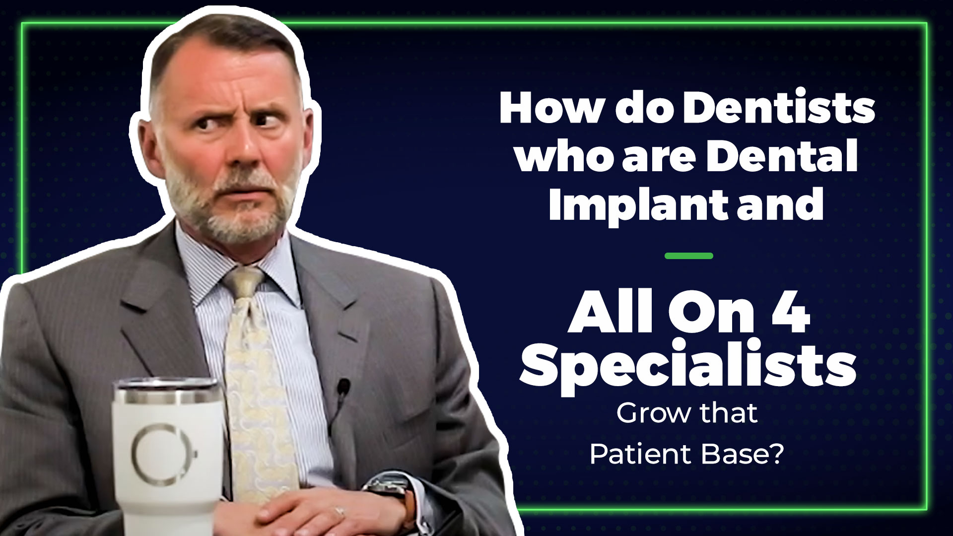 A Word to the Wise | How do Dentists who are Dental Implant and All-On-4 Specialists