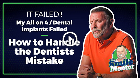 Dental Boards - IT FAILED!! | What Should a Dental Implant / ALL-ON-4 Patient do? How to Handle the Dentists Mistake